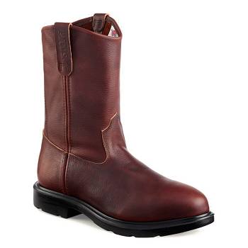 Red Wing SuperSole 11-inch Safety Toe - Bordove Pracovne Cizmy Panske, RW292SK